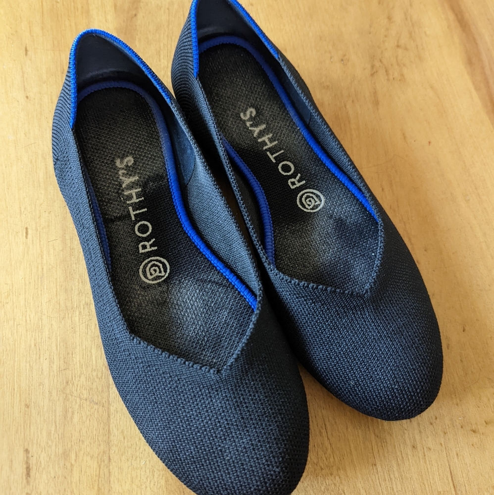 Rothy's Women's flats - black, size 7 1/2